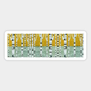 Birches in Early Winter Sticker